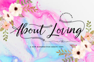 About Loving: A Handwritten Font for Web Design