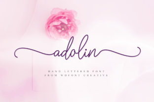 Adolin: The Elegant Handwritten Font for Your Brand