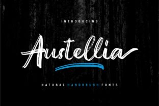 Austellia: A Bold Handwritten Font for Brand Identity