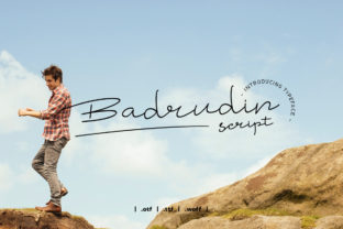 Badrudin: A Handwritten Font for Makers