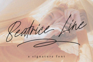 Beatrice Line: A Handwritten Font for Authentic Branding