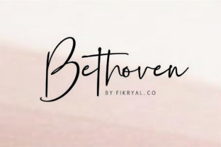 Bethoven: A Contemporary Handwritten Font for Editorial Design