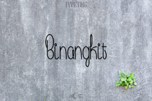 Binangkit: A Charming Handwritten Font for Small Business