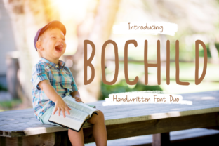 Bochild Duo: A Whimsical Font for Your Brand