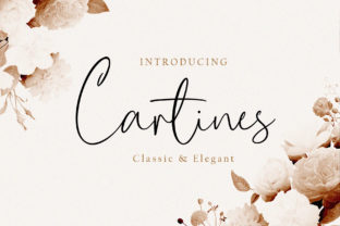 Cartines: A Premium Handwritten Font for Web Design