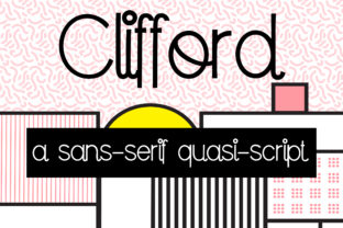 Clifford: A Charming Script Font for Makers
