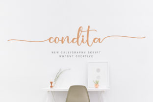 Condita: A Romantic Handwritten Font for Your Brand