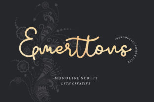 Emerttons: A Sweet Handwritten Font for Crafters