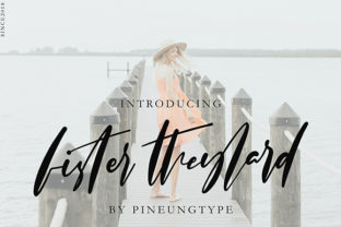 Fister Theylard: A Script Font for Bold Branding