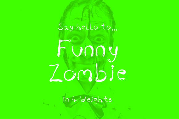 Funny Zombie Font: A Bold Typeface for Your Brand