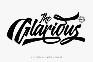 Glarious: A Modern Font for Bold Branding