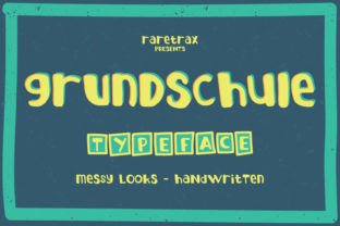 Grundschule: The Handwritten Font for Authentic Branding