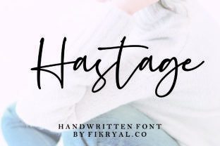 Hastage: A Handwritten Font for Makers