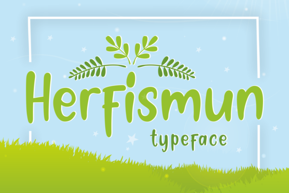 Herfismun: A Playful Script Font for Modern Editorial Design