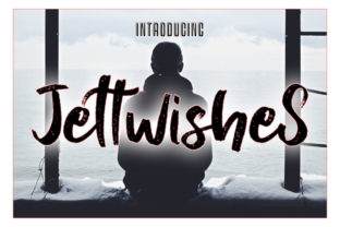 Jettwishes: A Bold Handwritten Font for Web Design