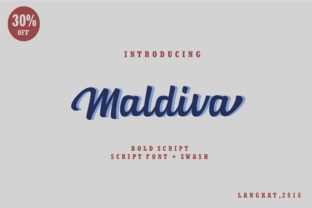 Maldiva: The Elegant Handwritten Font for Your Brand
