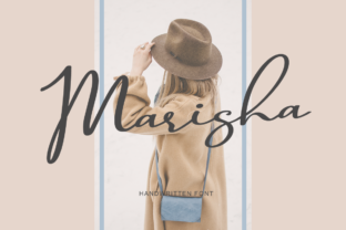 Marisha: A Modern Handwritten Font for Web Design