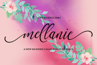Mellanie: A Handwritten Script Font for Makers