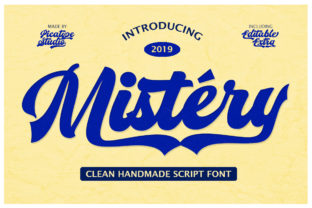 Mistery: A Bold Handwritten Font for Web Design