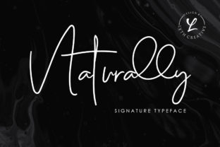 Naturally: A Handwritten Font for Editorial Design