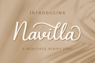 Navilla: A Classic Script Font for Authentic Branding