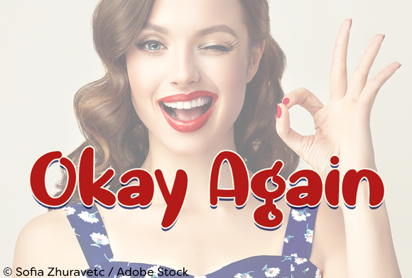 Okay Again: A Funky Handwritten Font for Crafters