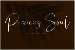 Precious Soul: A Handwritten Font for Makers