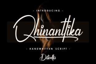 Qhinanttika: A Bold Handwritten Font for Makers