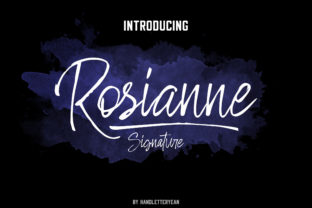 Rosianne: The Elegant Handwritten Font for Crafters