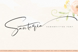 Santeria: A Premium Script Font for Modern Web Design