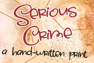Serious Crime: A Bold Font for Modern Brands
