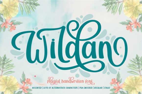 Wildan: A Playful Handwritten Font for Modern Web Design