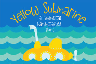 Yellow Submarine: A Whimsical Sans Serif Font for Campaigns