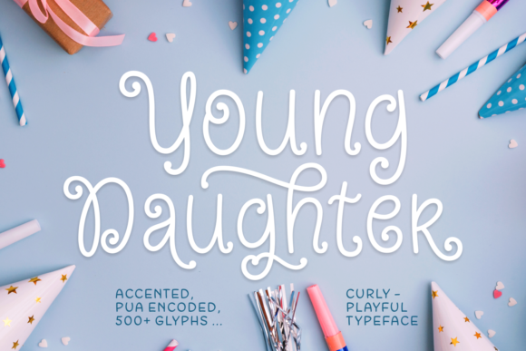 Young Daughter: A Bold Handwritten Font for Brand Identity